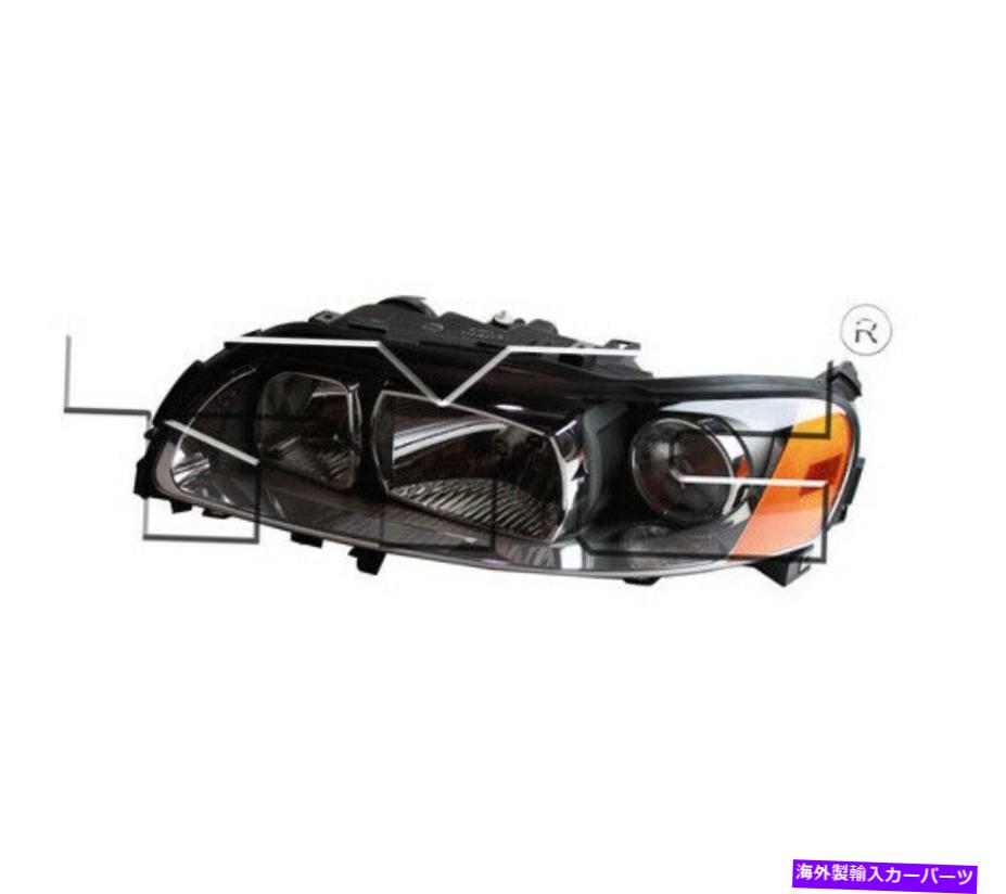 USヘッドライト Volvo V70 XC70 2005-2007モデルのTYC左ドライバーサイドハロゲンヘッドライト TYC Left Driver Side Halogen Headlight for Volvo V70 XC70 2005-2007 Models【並行輸入品】