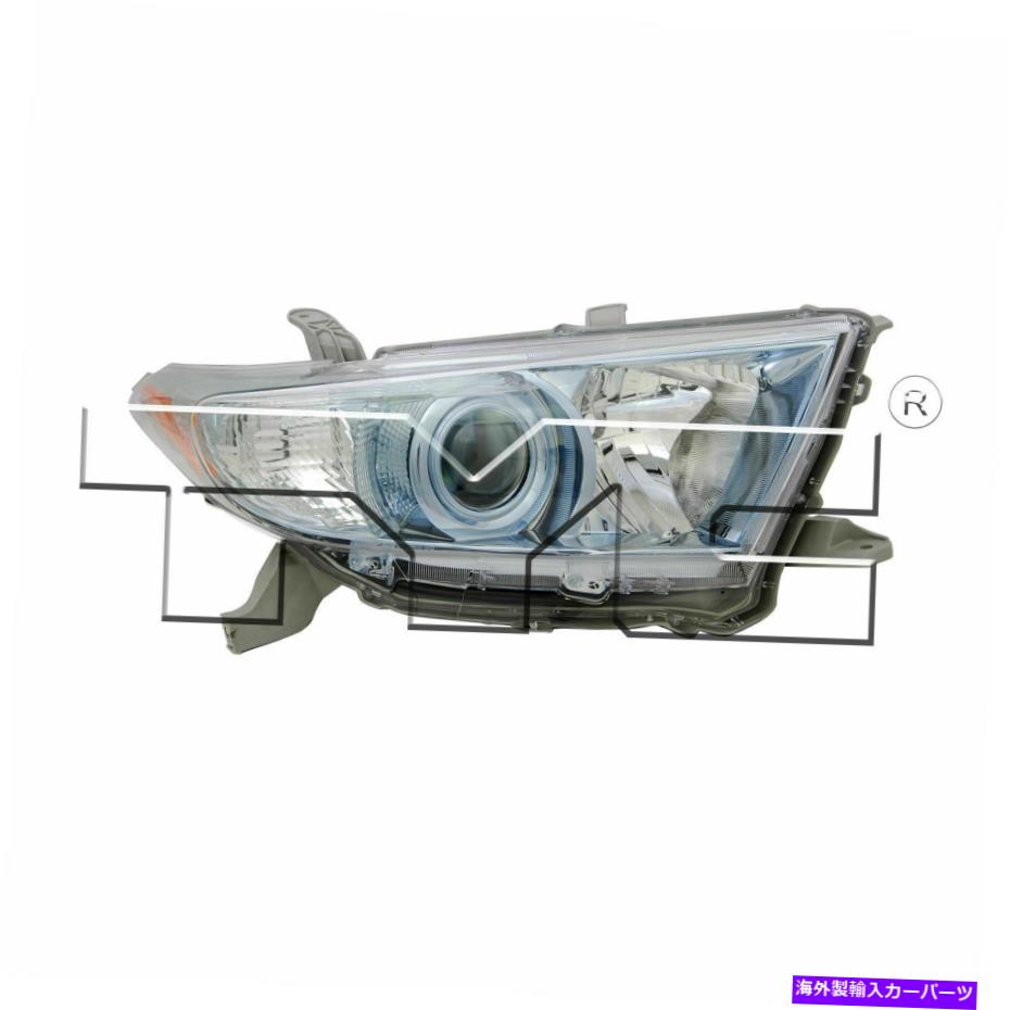 USヘッドライト TYC 20-9176-01-1 NSF認定ヘッドライトアセンブリ11-13トヨタハイランダ TYC 20-9176-01-1 NSF Certified Headlight Assembly For 11-13 Toyota Highlander【並行輸入品】｜Us Custom Parts Shop USDM