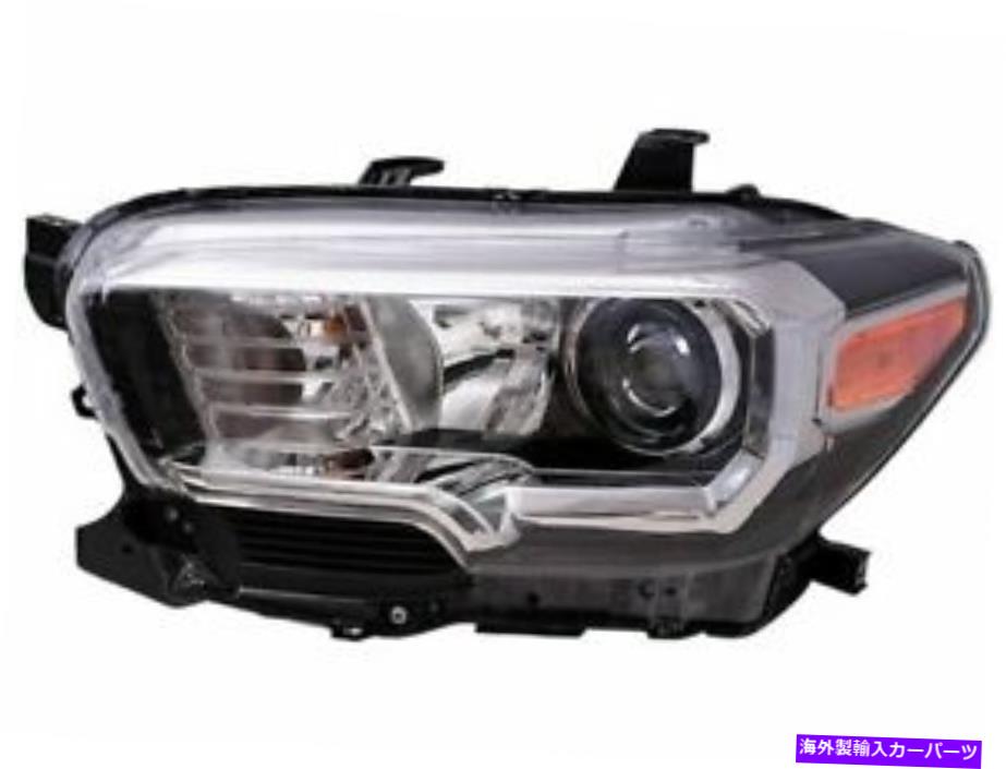 USヘッドライト トヨタタコマのための左ヘッドライトアセンブリブルック2KBY71 2017 2017 2018 2018 2018 Left Headlight Assembly Brock 2KBY71 for Toyota Tacoma 2016 2017 2018 2019【並行輸入品】