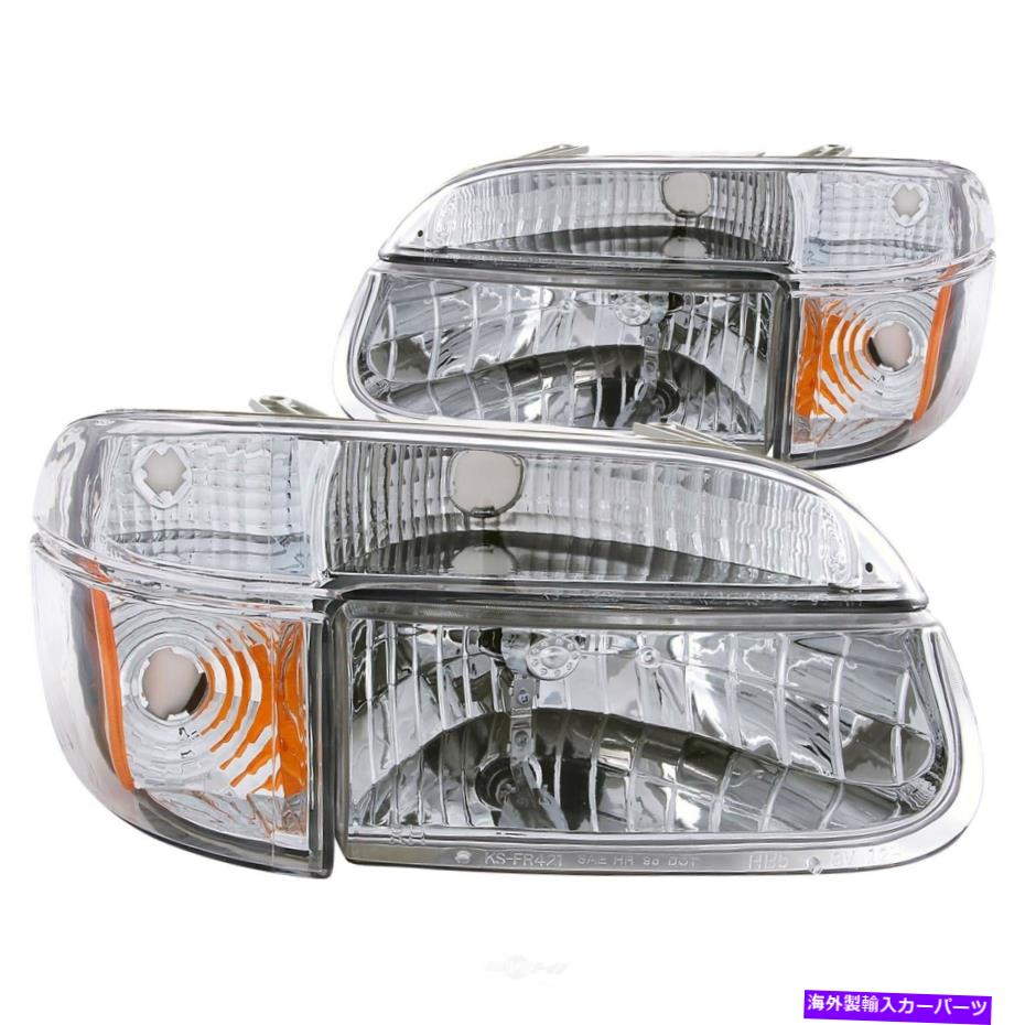 USヘッドライト ヘッドライトアセンブリ - XLS Anzo 111040 Headlight Assembly-XLS Anzo 111040【並行輸入品】