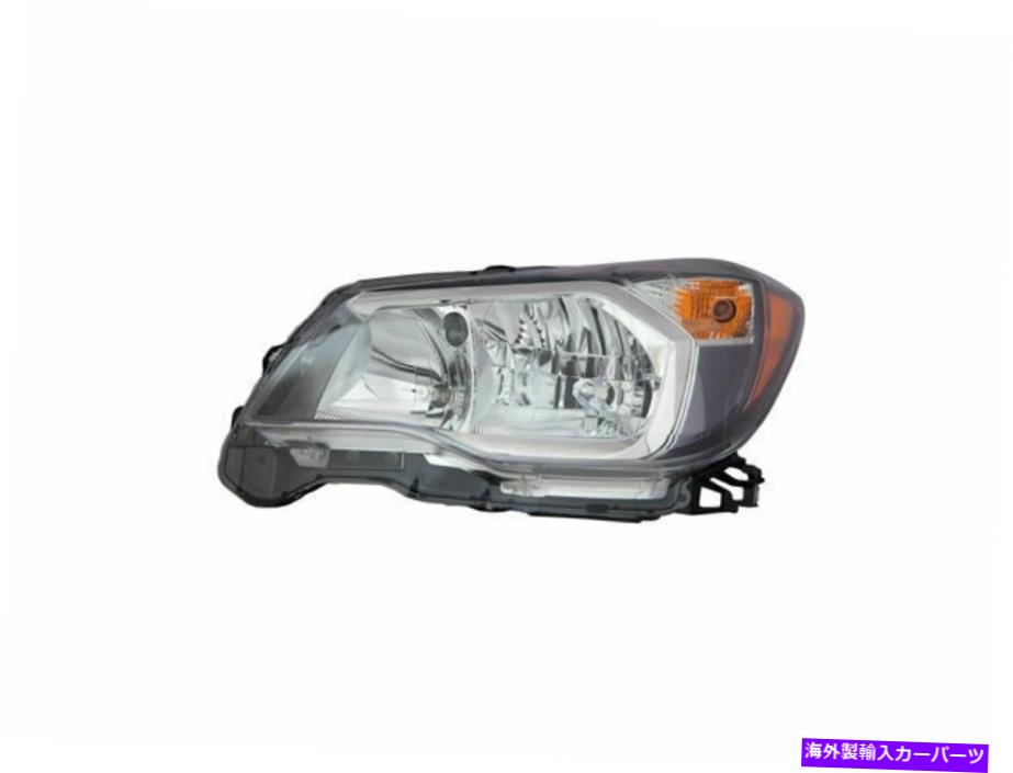USヘッドライト 2014-2016 Subaru Forester Headlightアセンブリを去った - 運転席側96513Ph 2015 For 2014-2016 Subaru Forester Headlight Assembly Left - Driver Side 96513PH 2015【並行輸入品】