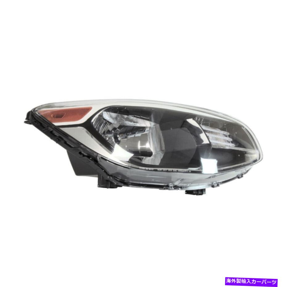 USヘッドライト ヘッドライトアセンブリ - CAPA認証右TYC 20-9515-00-9フィット14-19キアソウル Headlight Assembly-Capa Certified Right TYC 20-9515-00-9 fits 14-19 Kia Soul【並行輸入品】