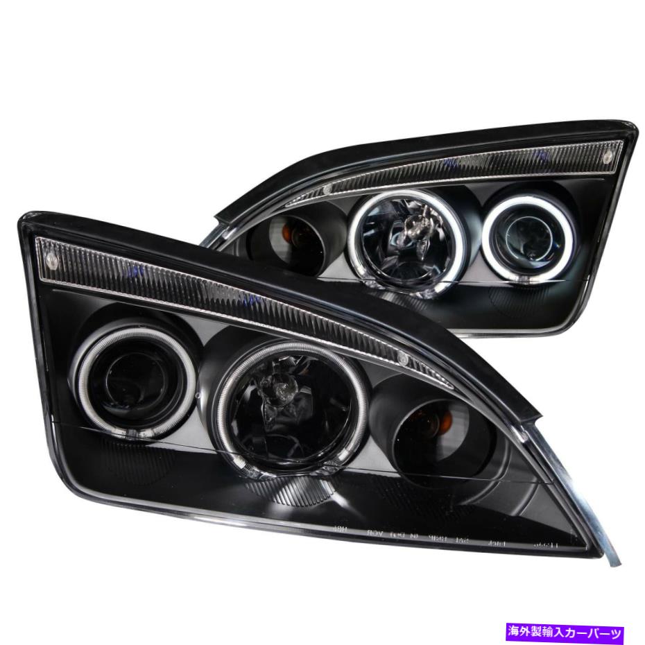 USヘッドライト Anzo USA 121198プロジェクターヘッドライトセットW / Haloフィット05-06フォーカス Anzo USA 121198 Projector Headlight Set w/Halo Fits 05-06 Focus【並行輸入品】
