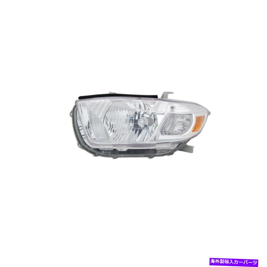 USヘッドライト ヘッドライトアセンブリ - CAPA認証済み左TYC 20-6898-01-9 Headlight Assembly-Capa Certified Left TYC 20-6898-01-9【並行輸入品】
