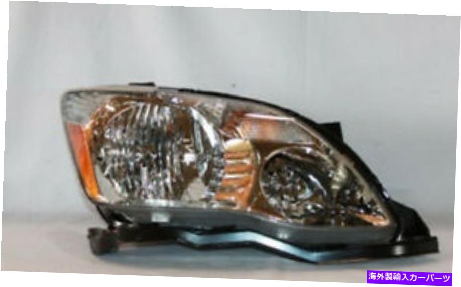USヘッドライト ヘッドライトアッセイTYC 20-6663-00 Headlight Assy TYC 20-6663-00【並行輸入品】