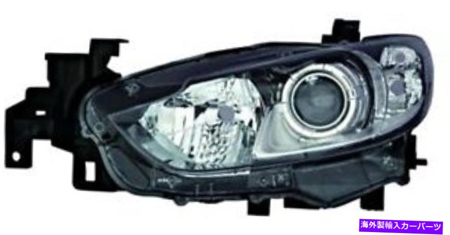 USヘッドライト デポRHヘッドライトフロントランプブラックフィットマツダ6セダンワゴン2012-2015 DEPO RH Headlight Front Lamp Black Fits MAZDA 6 Sedan Wagon 2012-2015【並行輸入品】
