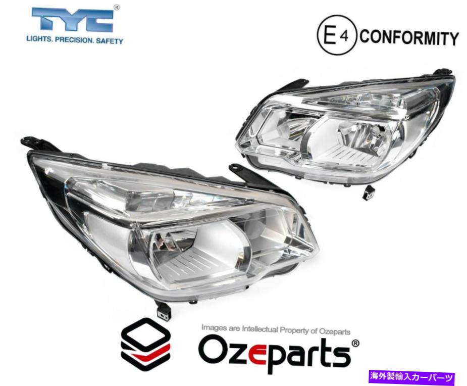 USヘッドライト Pair LH + RHヘッドライトランプ（ノンプロジェクター）のためのHolden Colorado 7 UTE RG 12~16 Pair LH+RH Head Light Lamp (Non Projector) For Holden Colorado 7 Ute RG 12~16【並行輸入品】｜Us Custom Parts Shop USDM 59,601円