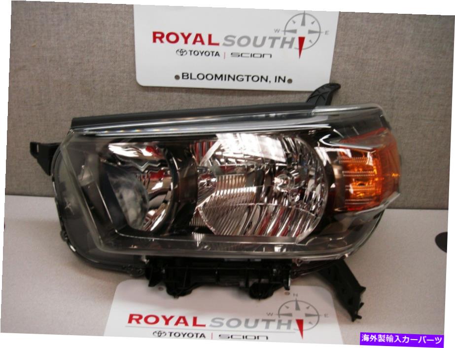 USヘッドライト トヨタ4RUNNER 2010 - 2013トレイル左フロントヘッドライト本物のOEM OE Toyota 4Runner 2010 - 2013 Trail Left Front Headlight Genuine OEM OE【並行輸入品】