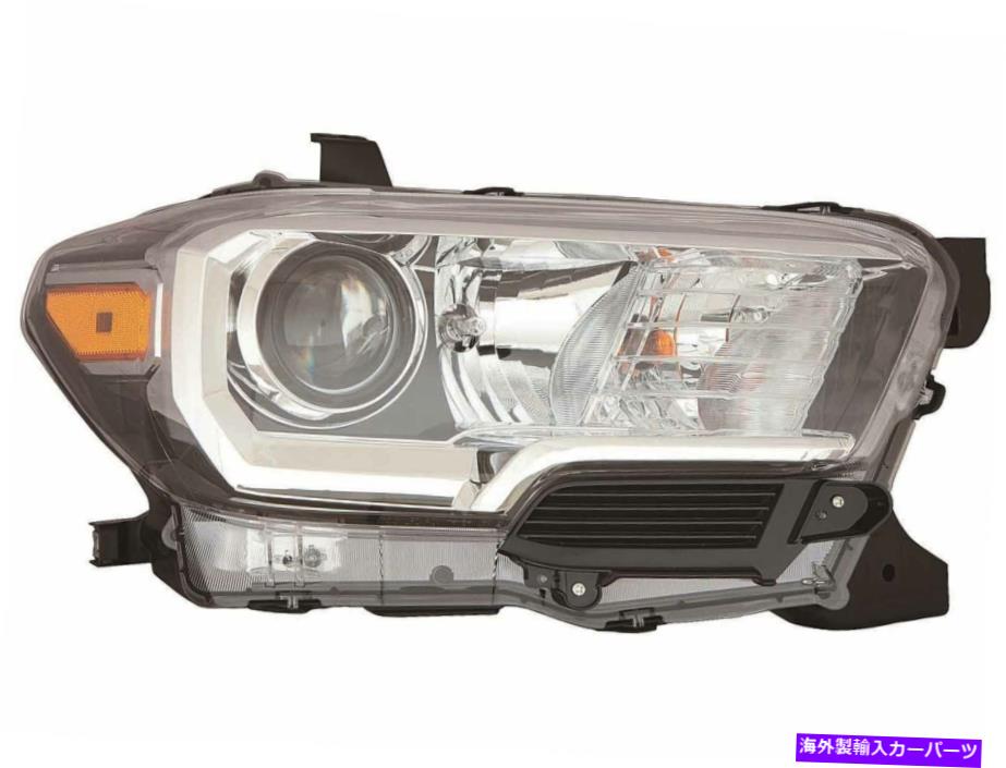USヘッドライト ヘッドライトランプ2016 2017タコマピックアップ旅客RH側8111004260 For Head Light Lamp 2016 2017 Tacoma Pickup Passenger Right RH Side 8111004260【並行輸入品】