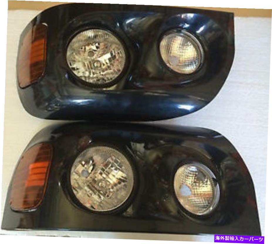 USヘッドライト FreightLiner Centuryクラスのヘッドライトアセンブリ+2005左右を設定します。 FREIGHTLINER CENTURY CLASS HEADLIGHT ASSEMBLY +2005 SET LEFT & RIGHT SIDE.【並行輸入品】