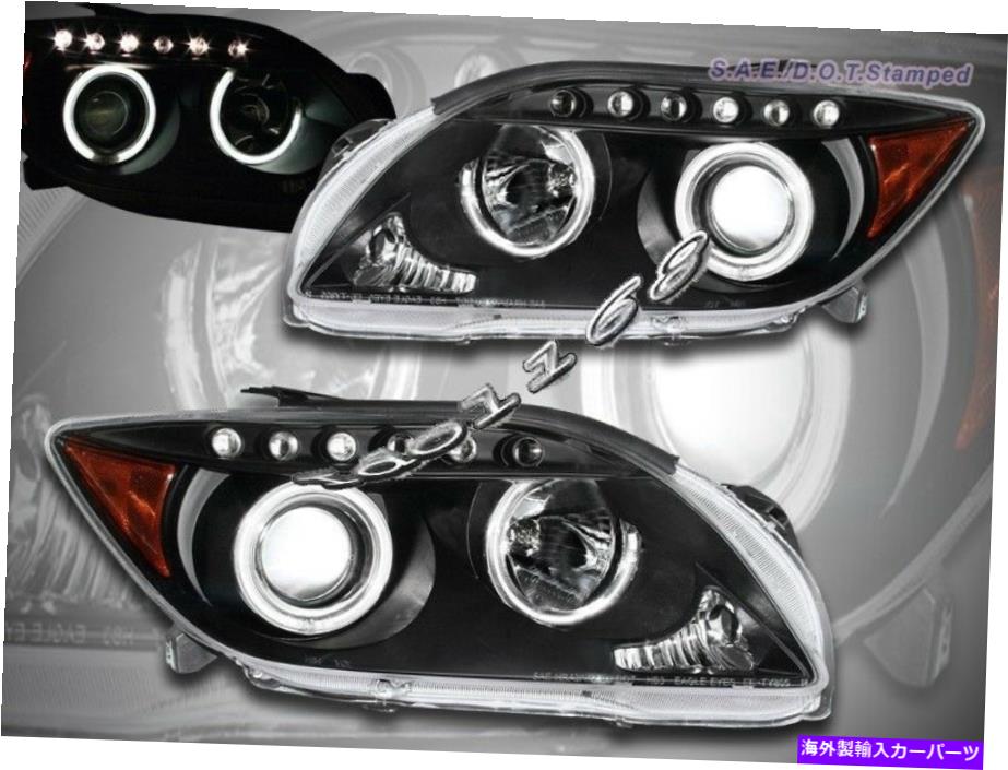 USヘッドライト 2004-2010 SCION TCプロジェクターヘッドライトCCFL 2005 2006 2004-2010 SCION TC PROJECTOR HEADLIGHTS CCFL 2005 2006【並行輸入品】