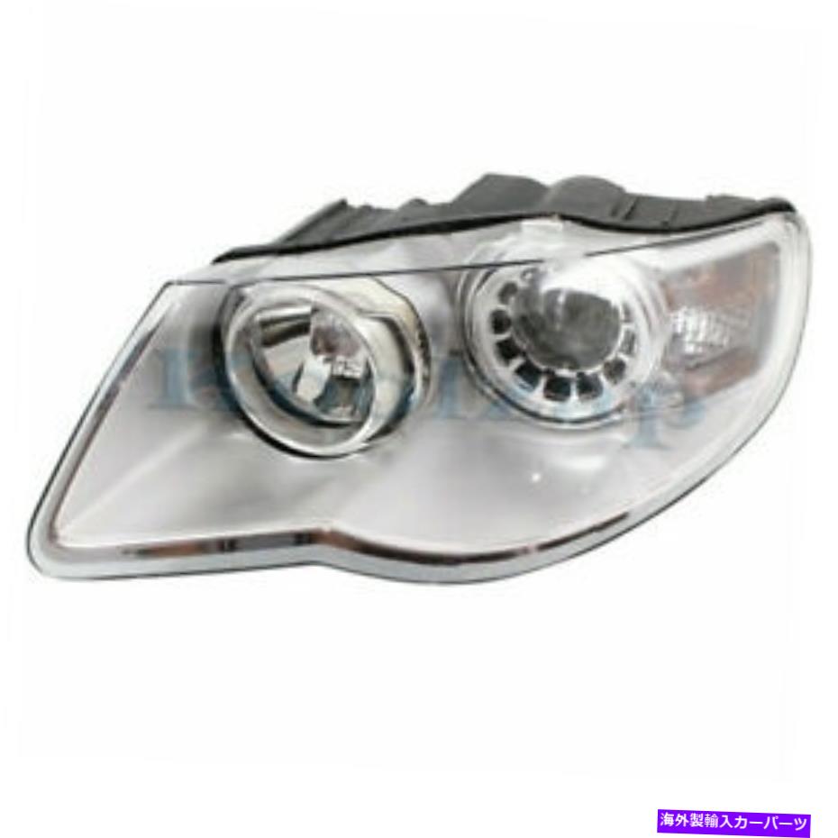 USヘッドライト 08-10 VW Touaregフロントヘッドライトヘッドランプハロゲンヘッドライトw /電球運転手側 08-10 VW Touareg Front Headlight Headlamp Halogen Head Light w/Bulb Driver Side【並行輸入品】