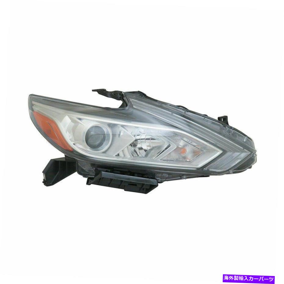 USヘッドライト P.FITS 2016 2017 2017 2018 NS Altima Headlige旅客セダンクローム - 26010-9HS0A P.FITS 2016 2017 2018 NS ALTIMA HEADLIGHT PASSENGER SEDAN CHROME - 26010-9HS0A【並行輸入品】