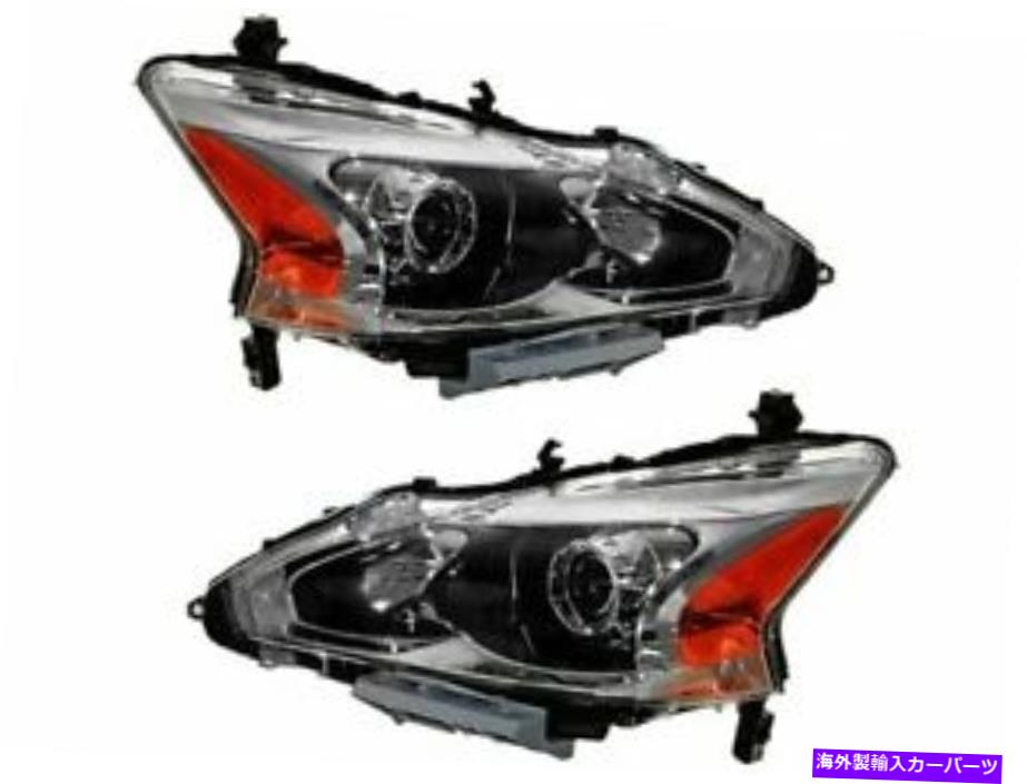 USヘッドライト DIYソリューションヘッドライトアセンブリセットは日産Altima 2013-2015セダン55TFRM DIY Solutions Headlight Assembly Set fits Nissan Altima 2013-2015 Sedan 55TFRM【並行輸入品】