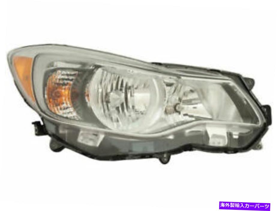USヘッドライト 右 - 乗客側のヘッドライトアセンブリのための2016-2017 Subaru Crosstrek Z926WD Right - Passenger Side Headlight Assembly For 2016-2017 Subaru Crosstrek Z926WD【並行輸入品】