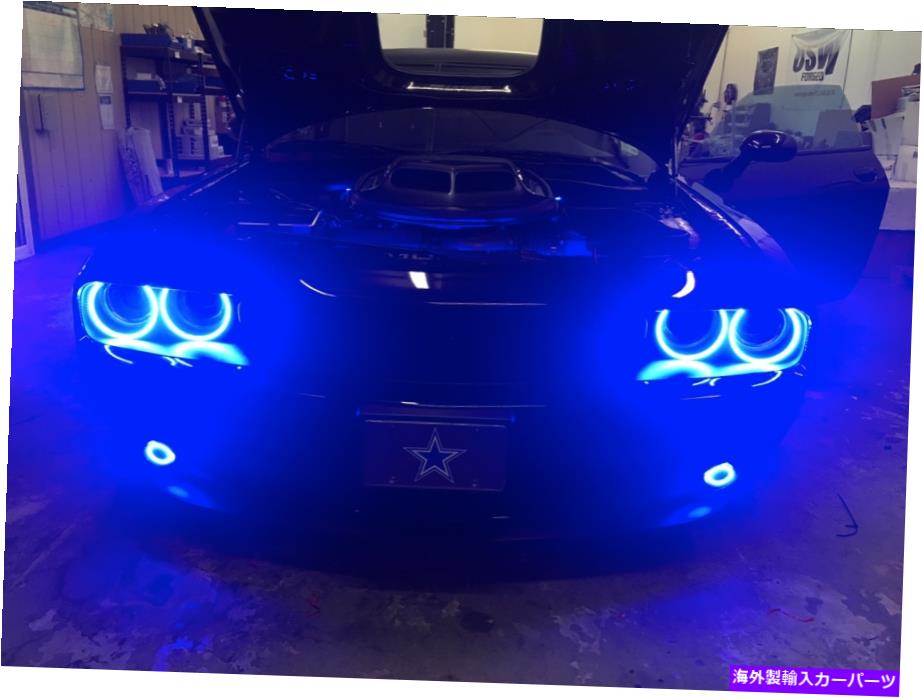 USヘッドライト 2015-2019 Dodge Challenger Oracle Lighting Blue Halo Kit-Surface Mount 3990-002 2015-2019 Dodge Challenger ORACLE Lighting Blue Halo Kit-Surface Mount 3990-002【並行輸入品】