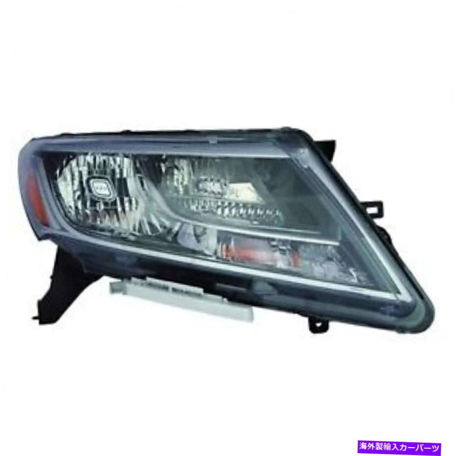 USヘッドライト NI2503221新しい交換の旅客サイドハロゲンヘッドライトアセンブリ NI2503221 New Replacement Passenger Side Halogen Headlight Assembly【並行輸入品】