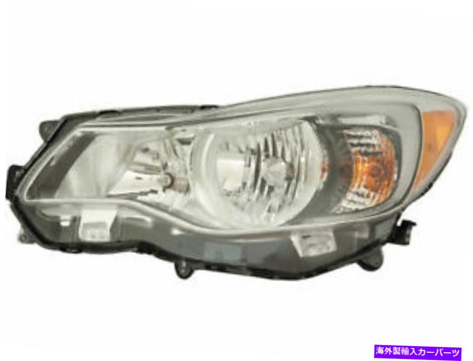 USヘッドライト 左 - ドライバ側ヘッドライトアセンブリ7xBC42 Subaru Crosstrek 2016 2017 Left - Driver Side Headlight Assembly 7XBC42 for Subaru Crosstrek 2016 2017【並行輸入品】