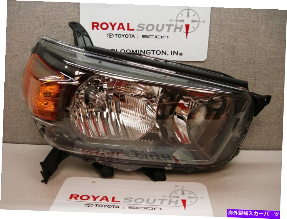 USヘッドライト トヨタ4RUNNER 2010 - 2013トレイル右フロントヘッドライト本物のOEM OE Toyota 4Runner 2010 - 2013 Trail Right Front Headlight Genuine OEM OE【並行輸入品】