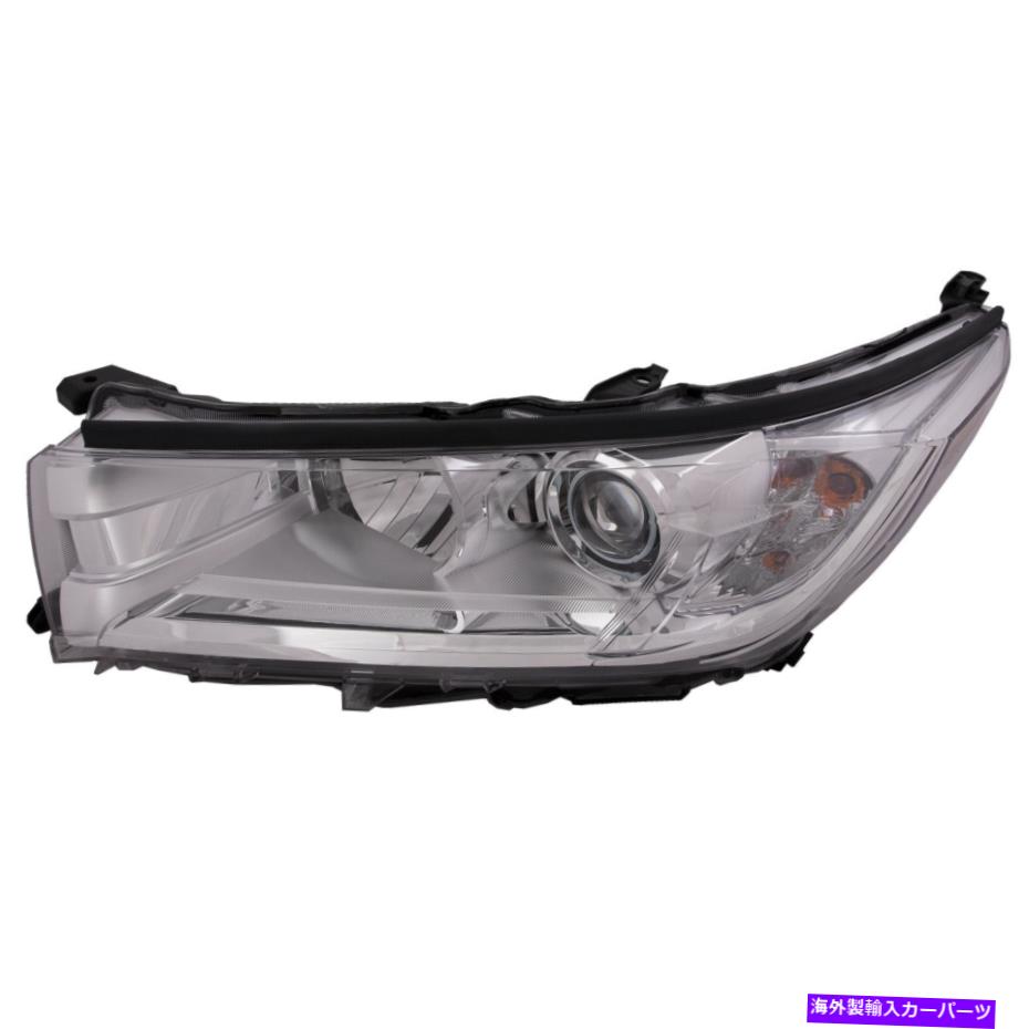 USヘッドライト ヘッドライト左の運転手高品質カーパは2017-2019トヨタハイランダー Headlight Left Driver High Quality CAPA Fits 2017-2019 Toyota Highlander【並行輸入品】