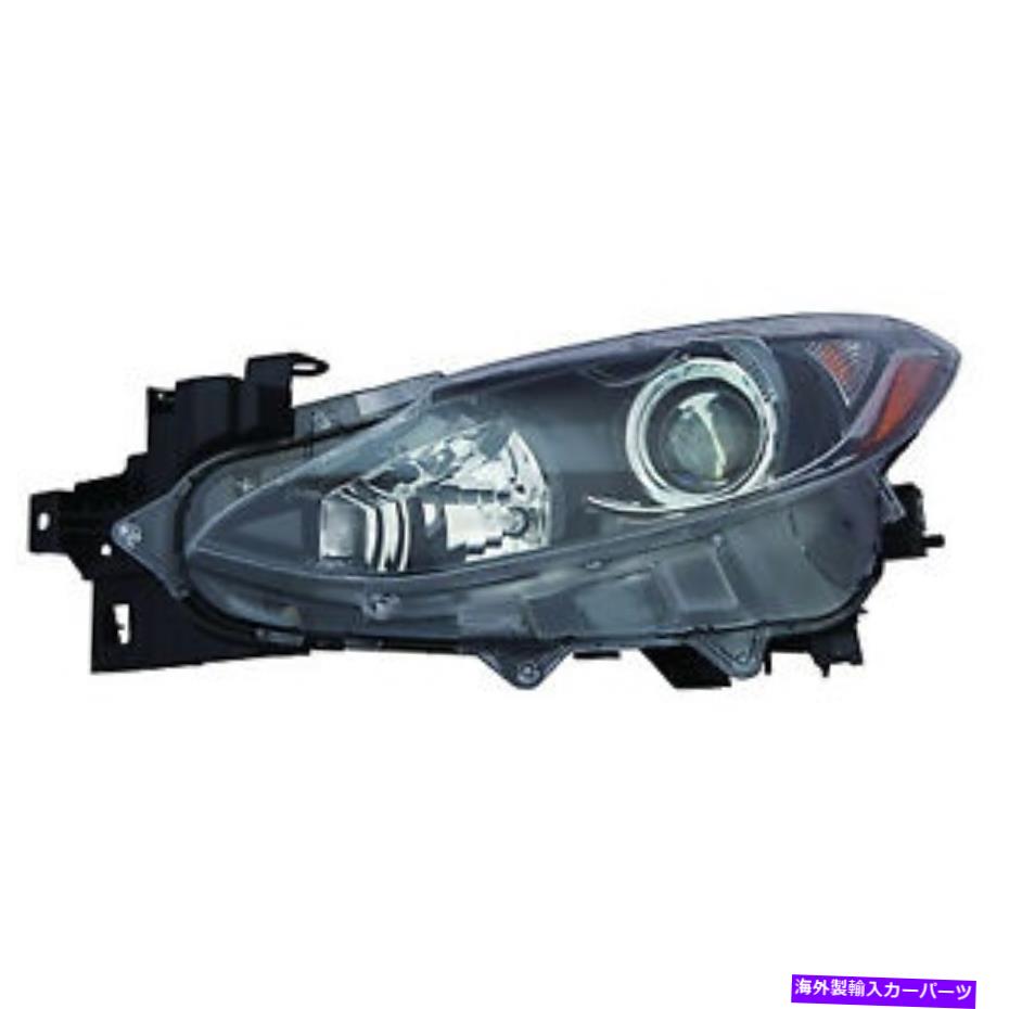 USヘッドライト 14-16 3の交換用ヘッドライトアセンブリ（ドライバ側）MA2502144C Replacement Headlight Assembly for 14-16 3 (Driver Side) MA2502144C【並行輸入品】