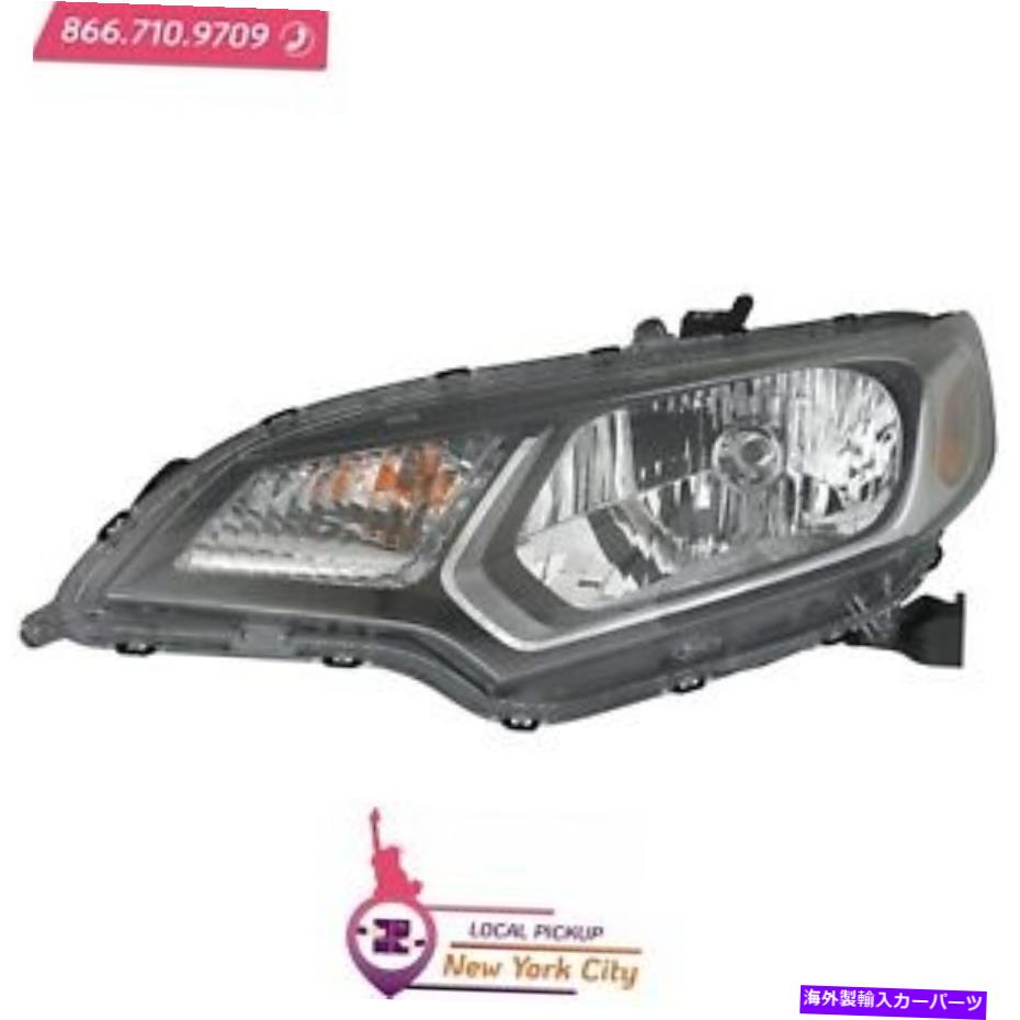 USヘッドライト ローカルピックアップハロゲンヘッドライトランプ左フィットホンダフィット2015-2017 HO2502160 1.5L Local Pickup Halogen Headlight Lamp Left Fits Honda Fit 2015-2017 HO2502160 1.5L【並行輸入品】