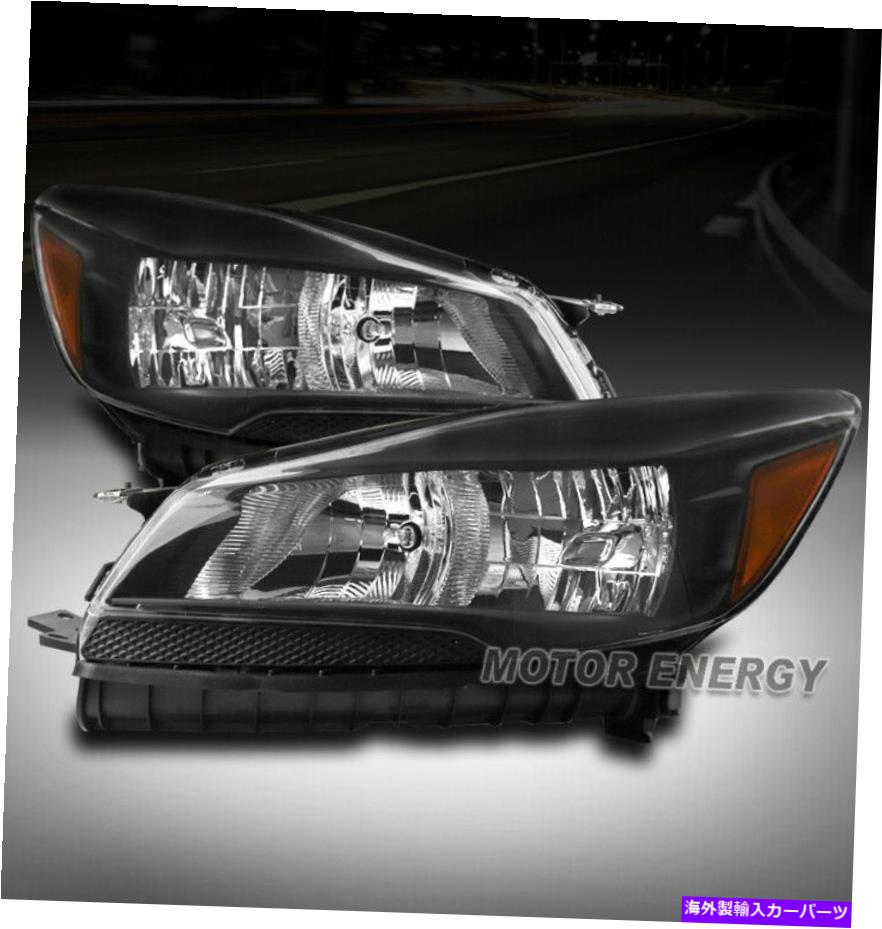 USヘッドライト 13-16フォードエスケープ置換ヘッドライトヘッドランプランプブラック左+右ペア FOR 13-16 FORD ESCAPE REPLACEMENT HEADLIGHT HEADLAMP LAMP BLACK LEFT+RIGHT PAIR【並行輸入品】