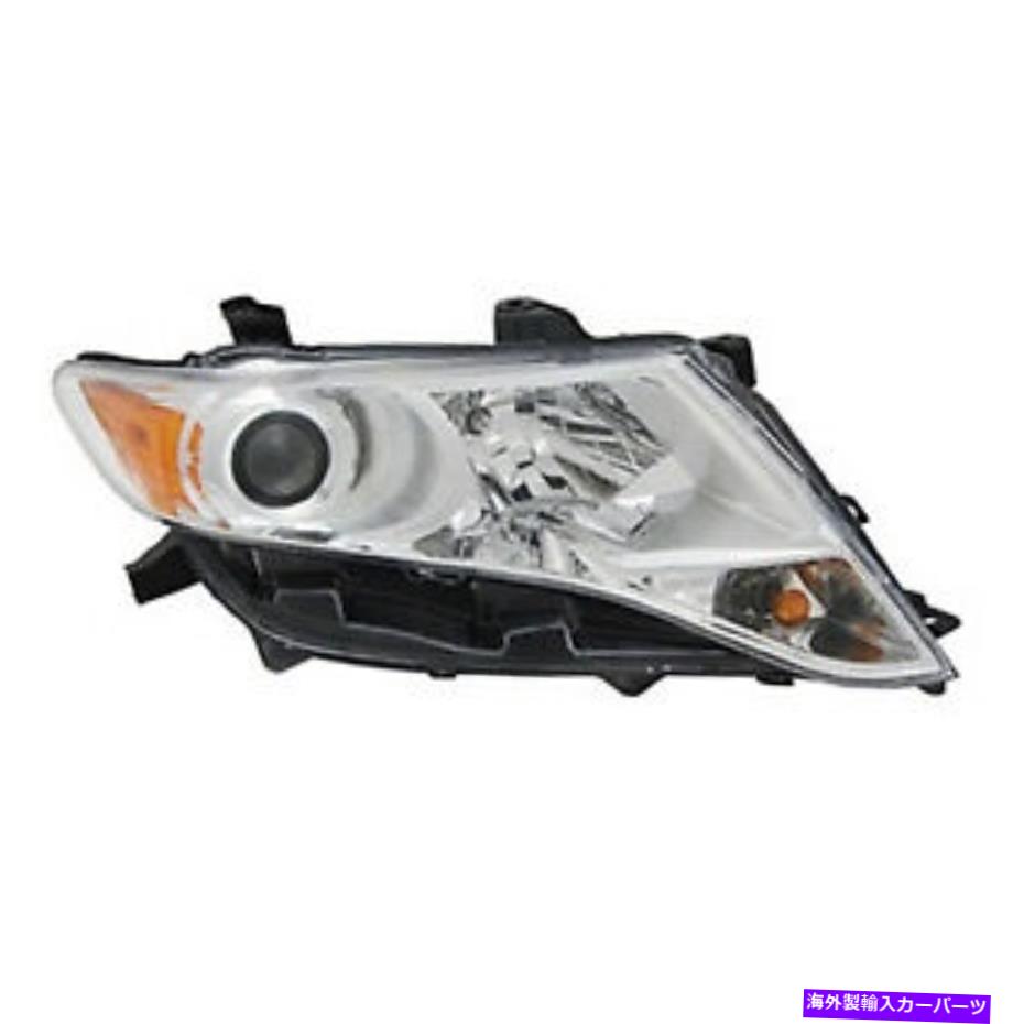 USヘッドライト 09-15 Venza（助手席側）TO2503189Cの交換用ヘッドライトアセンブリ Replacement Headlight Assembly for 09-15 Venza (Passenger Side) TO2503189C【並行輸入品】