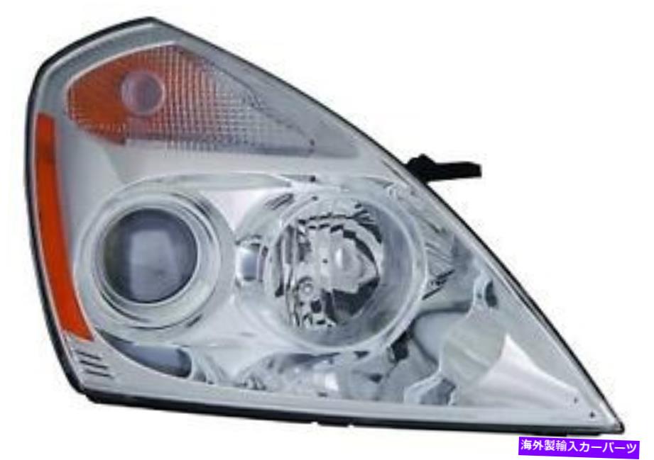 USヘッドライト 2012 Kia Sedona Headlampアセンブリ右、アフターマーケット 2012 KIA SEDONA Headlamp Assembly Right, Aftermarket【並行輸入品】