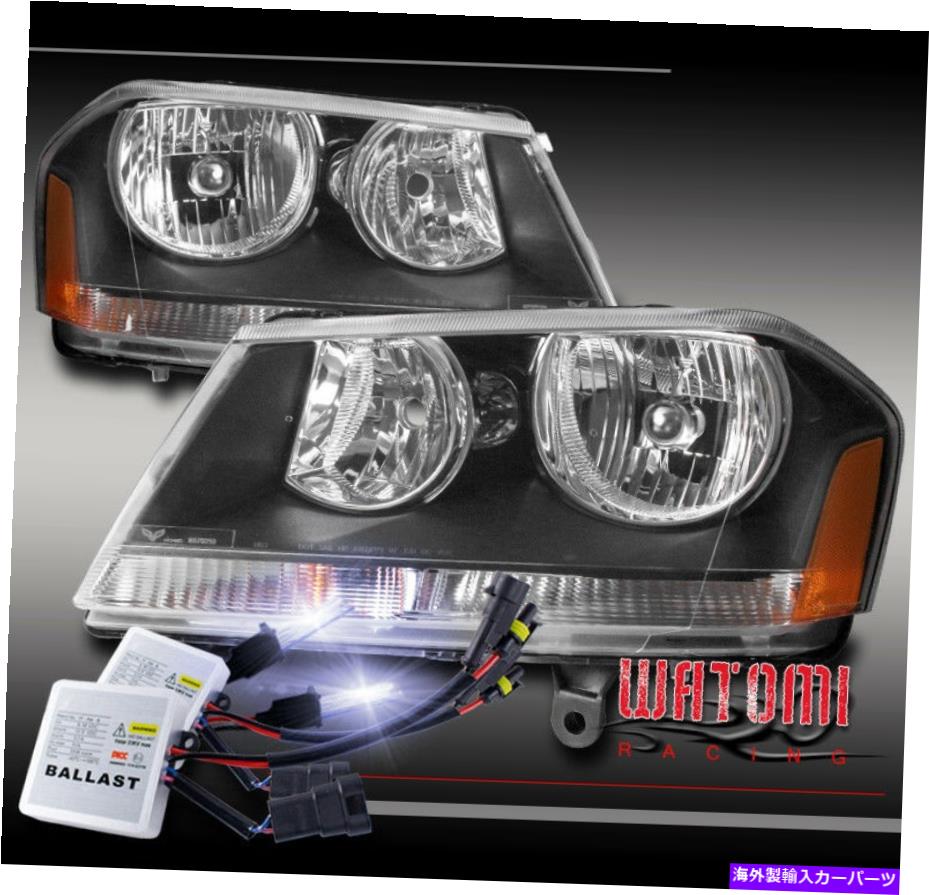 USヘッドライト 08-14 Dodge Avenger Crystal StyleヘッドライトヘッドランプブラックW / 10KキセノンHID FOR 08-14 DODGE AVENGER CRYSTAL STYLE HEADLIGHTS HEADLAMP BLACK W/10K XENON HID【並行輸入品】｜Us Custom Parts Shop USDM