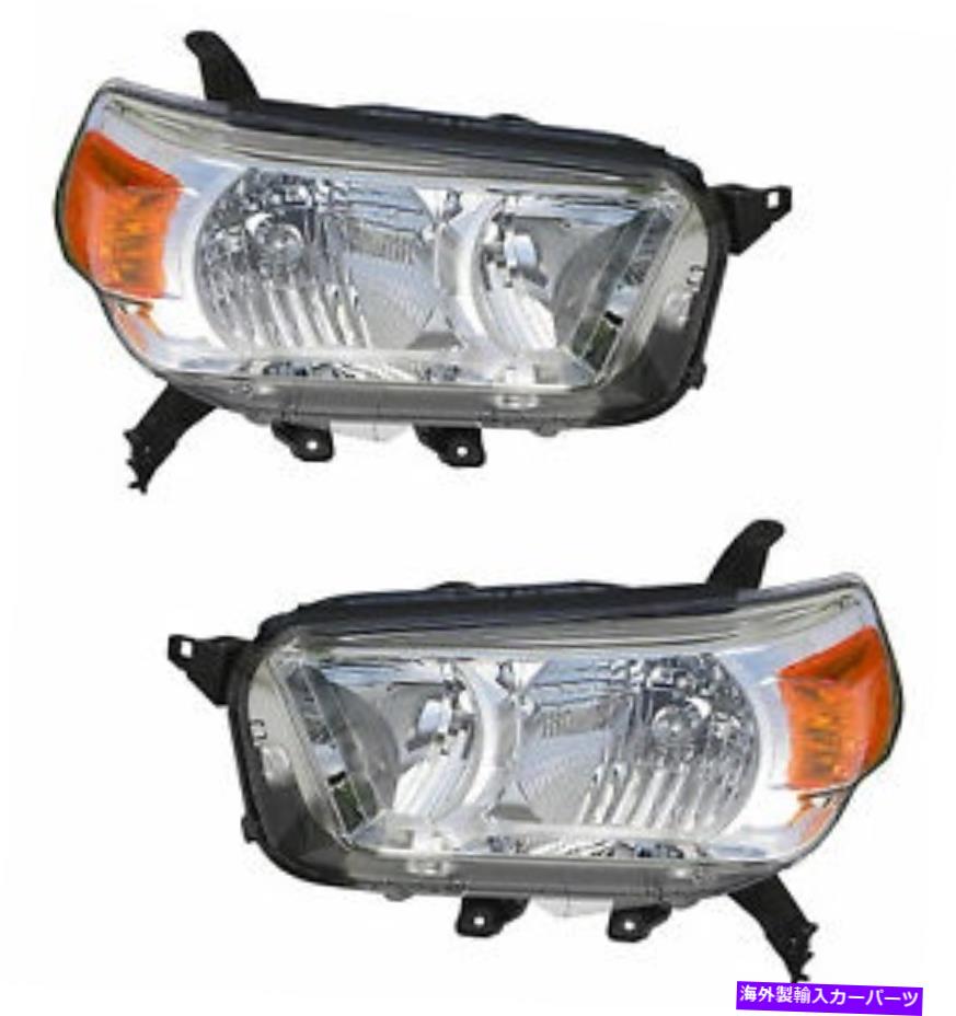 USヘッドライト 2011年2011年2011年2011年2013年トヨタ4RUNNER LIMITED / SR5モデルヘッドライトペアセット For 2010 2011 2012 2013 Toyota 4Runner Limited/Sr5 Model Headlights Pair Set【並行輸入品】