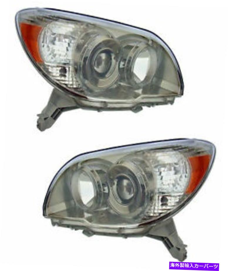 USヘッドライト 2006年2007年2008年2009年トヨタ4RUNNERヘッドライトペアセット For 2006 2007 2008 2009 Toyota 4Runner Headlights Pair Set【並行輸入品】