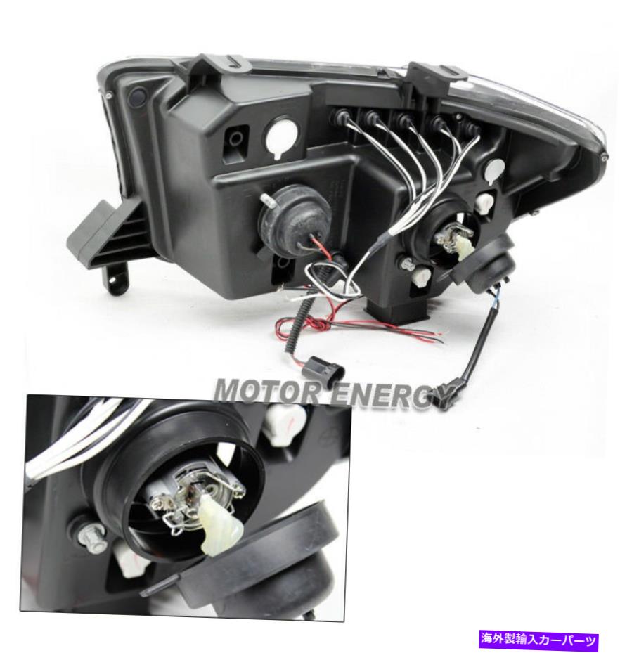 USヘッドライト 07-13 TUNDRA / 08-15 Sequoia Pickup Halo LEDクリアプロジェクターヘッドライト+ DRL信号 07-13 TUNDRA/08-15 SEQUOIA PICKUP HALO LED CLEAR PROJECTOR HEAD LIGHT+DRL SIGNAL【並行輸入品】｜Us Custom Parts Shop USDM