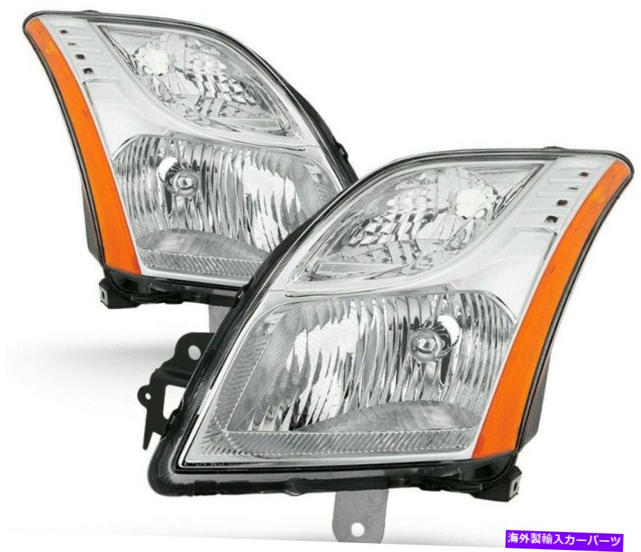 USヘッドライト 10-12 SENTRA 2.0LベースS SLドライバ＆旅客サイドのための新しいデポヘッドライトセット New Depo Headlight Set For 10-12 Sentra 2.0L Base S SL Driver & Passenger Side【並行輸入品】