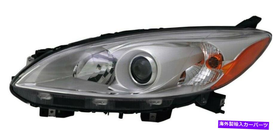 USヘッドライト 2012-2017 MAZDA 5運転者側CG36510L0E MA2518139 New Depo Headlight For 2012-2017 Mazda 5 Driver Side CG36510L0E MA2518139【並行輸入品】