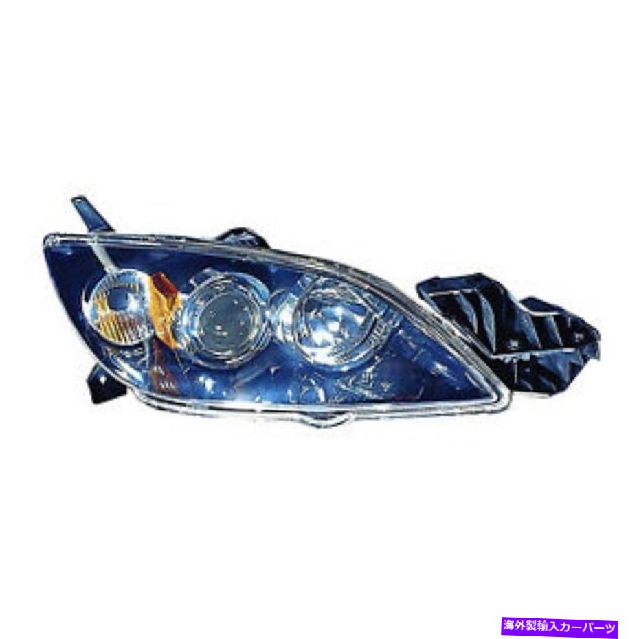 USヘッドライト 04-09 3（助手席側）MA2519107Cの交換用ヘッドライト Replacement Headlight for 04-09 3 (Passenger Side) MA2519107C【並行輸入品】