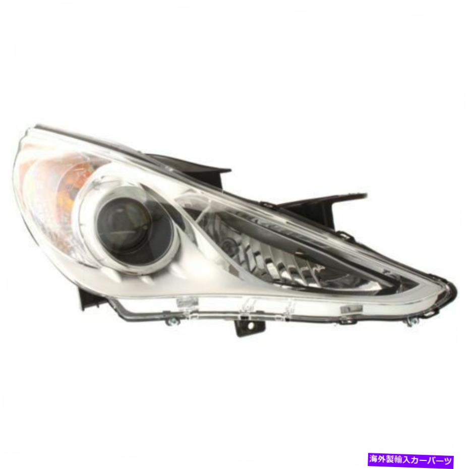 USヘッドライト Hyundai Sonata 2011-2014のための新しいHY2503159Cキャッパ旅客サイドのヘッドライト New HY2503159C CAPA Passenger Side Headlight for Hyundai Sonata 2011-2014【並行輸入品】