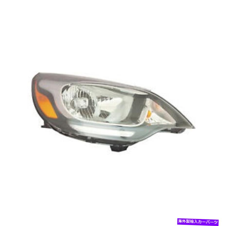 USヘッドライト KI2503179C交換用ハロゲン乗客ヘッドライトアセンブリ収容12-17 Kia Rio KI2503179C Replacement Halogen Passenger Headlight Assembly Fits 12-17 KIA Rio【並行輸入品】