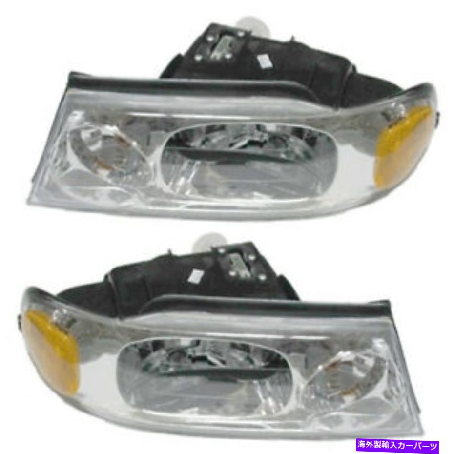 USヘッドライト 98-02ナビゲーターハロゲンヘッドライトヘッドランプヘッドライト右＆左側セットペア 98-02 Navigator Halogen Headlight Headlamp Head Light Right & Left Side SET PAIR【並行輸入品】