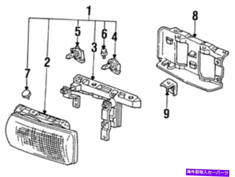 USヘッドライト 純正GMヘッドランプアセンブリ16524385 Genuine GM Headlamp Assembly 16524385【並行輸入品】｜Us Custom Parts Shop USDM