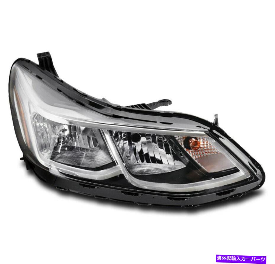 USヘッドライト 2016年2017年2017年Chevy Cruze Chromeの交換ヘッドライト旅客右側 FOR 2016 2017 2018 CHEVY CRUZE CHROME REPLACEMENT HEADLIGHT PASSENGER RIGHT SIDE【並行輸入品】