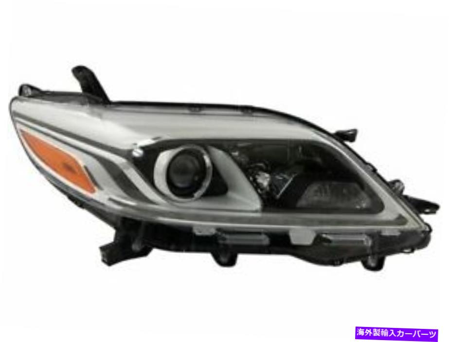 USヘッドライト 右ヘッドライトアセンブリZ726KW用トヨタシエナ2015 2017 2017 2018 2018 2018 2018 Right Headlight Assembly Z726KW for Toyota Sienna 2015 2016 2017 2018 2019【並行輸入品】