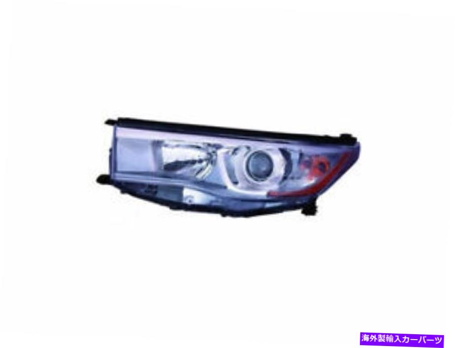 USヘッドライト 左 - 運転者側のヘッドライトアセンブリ1FXT57 2015年2014年2014年 Left - Driver Side Headlight Assembly 1FXT57 for Highlander 2015 2014 2016【並行輸入品】 57,218円