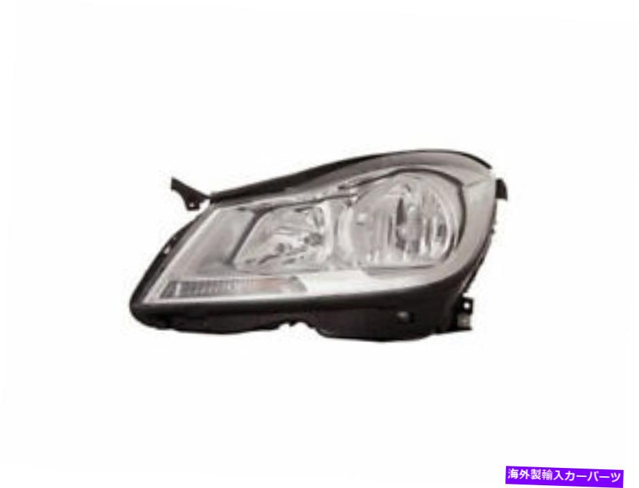 USヘッドライト 左 - ドライバ側ヘッドライトアセンブリ用2012-2014メルセデスC250 2013 F764BV Left - Driver Side Headlight Assembly For 2012-2014 Mercedes C250 2013 F764BV【並行輸入品】