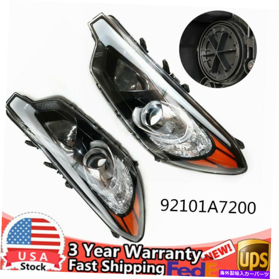 USヘッドライト 1ペアヘッドランプハロゲンヘッドライト92101A7200 Kia Forte Forte5 Forte Koup 1 Pair Headlamps Halogen Headlights 92101A7200 For KIA Forte Forte5 Forte Koup【並行輸入品】