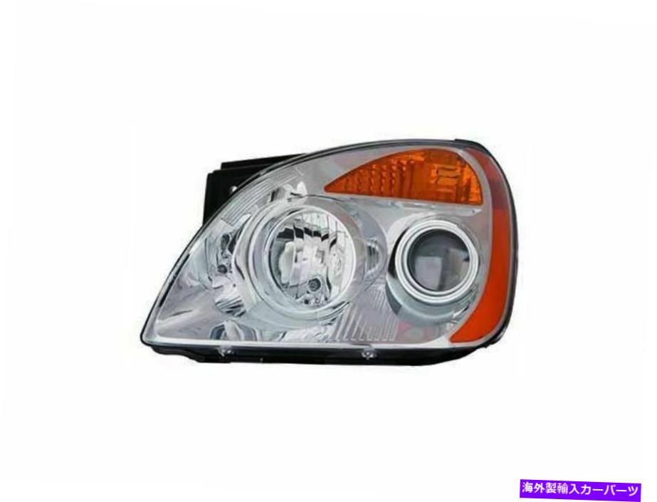 USヘッドライト 2010 Kia Rondo Headlightアセンブリの距離 - 運転席側57566VH For 2010 Kia Rondo Headlight Assembly Left - Driver Side 57566VH【並行輸入品】