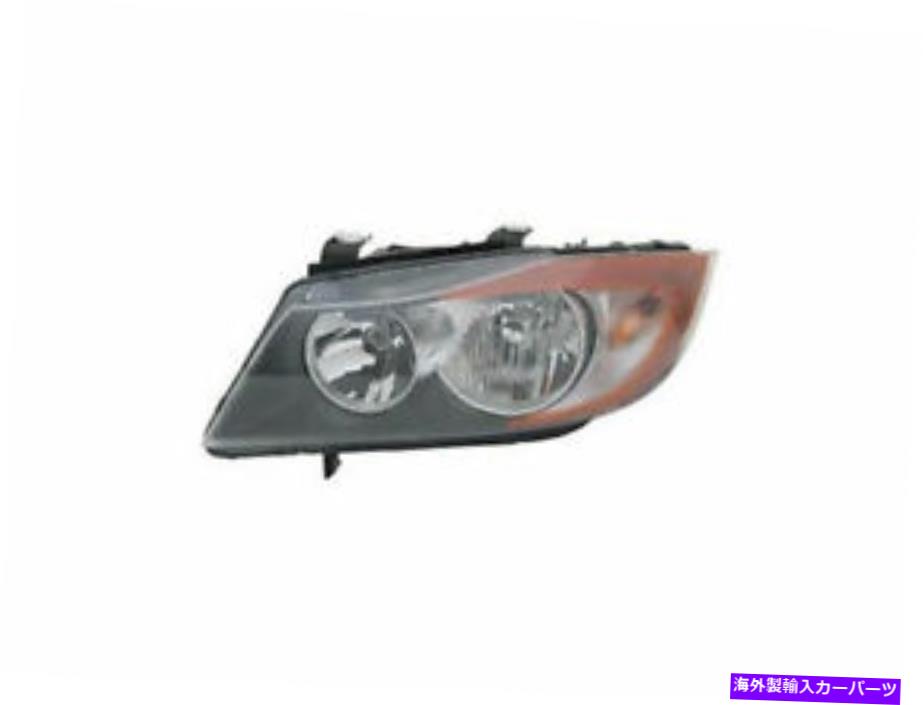 USヘッドライト 左 - ドライバ側ヘッドライトアセンブリ2007年から2008年BMW 335xi Q166DV Left - Driver Side Headlight Assembly For 2007-2008 BMW 335xi Q166DV【並行輸入品】