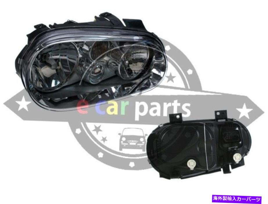 USヘッドライト フォルクスワーゲンゴルフタイプ4ヘッドライト右側9/1998 - 6/2004 VOLKSWAGEN GOLF TYPE 4 HEAD LIGHT RIGHT HAND SIDE 9/1998 - 6/2004【並行輸入品】