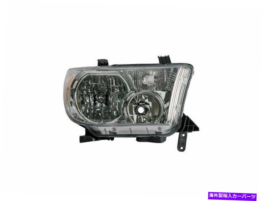 USヘッドライト 2008-2017トヨタセコイアヘッドライトアセンブリ右 - 助手席側57221HF For 2008-2017 Toyota Sequoia Headlight Assembly Right - Passenger Side 57221HF【並行輸入品】