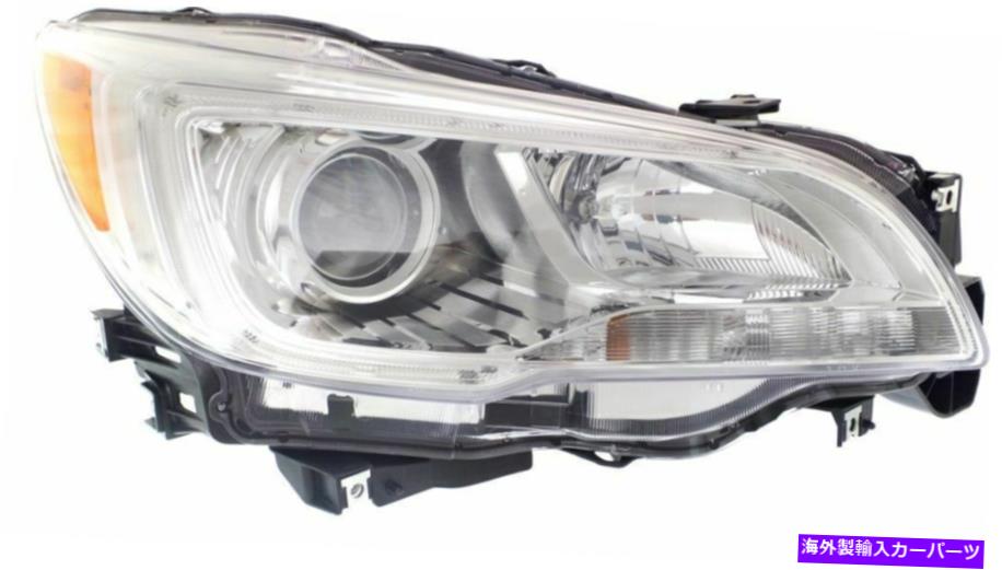 USヘッドライト 2015-2016 Subaru Outback Legacy Passenger Side W /電球のヘッドライト Headlight For 2015-2016 Subaru Outback Legacy Passenger Side w/ bulb【並行輸入品】
